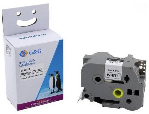 G&G Taśma kompatybilna z Brother TZe-261