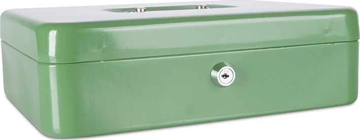 Donau Kasetka na pieniądze DONAU, ekstra duża, 300x90x240mm, zielona