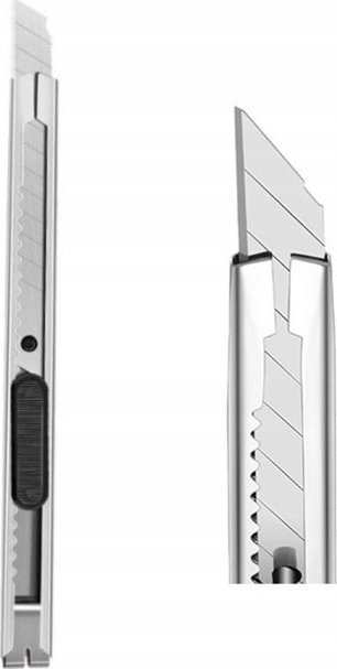 Rosfix NÓŻ DO PAPIERU METALOWY NOŻYK 9 MM OSTRZE ŁAMANE