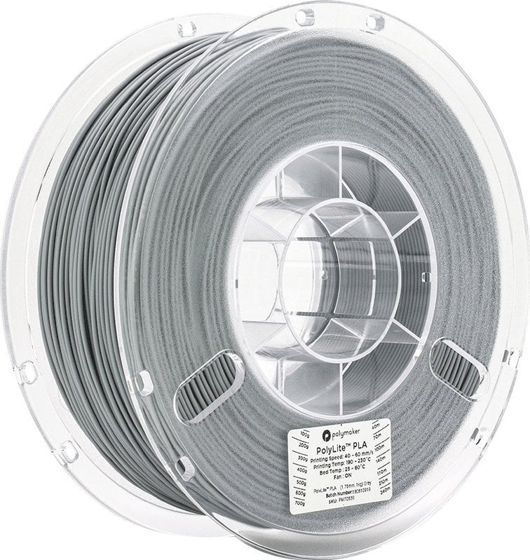 Filament Polymaker PolyLite PLA Pro 1,75mm 1kg - Grey}