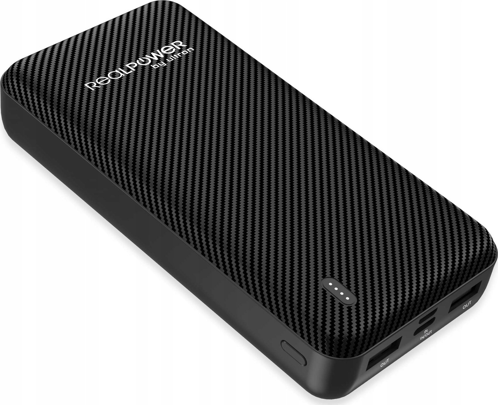 Powerbank Realpower Powerbank PB-20000 SE czarny 20.000mAh
