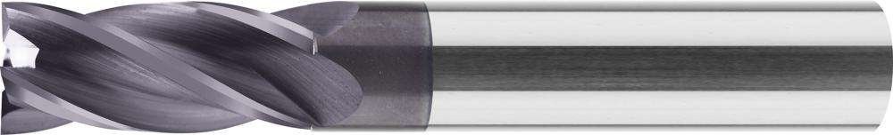 Frez trzpieniowy krótki VHM DIN6527 TiAlN 4-ostrzowy chwyt HB 10mm FORMAT