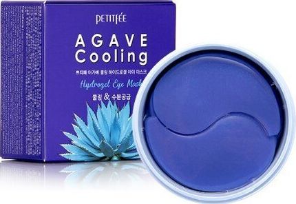 Petitfee Agave Cooling płatki żelowe pod oczy 60szt.