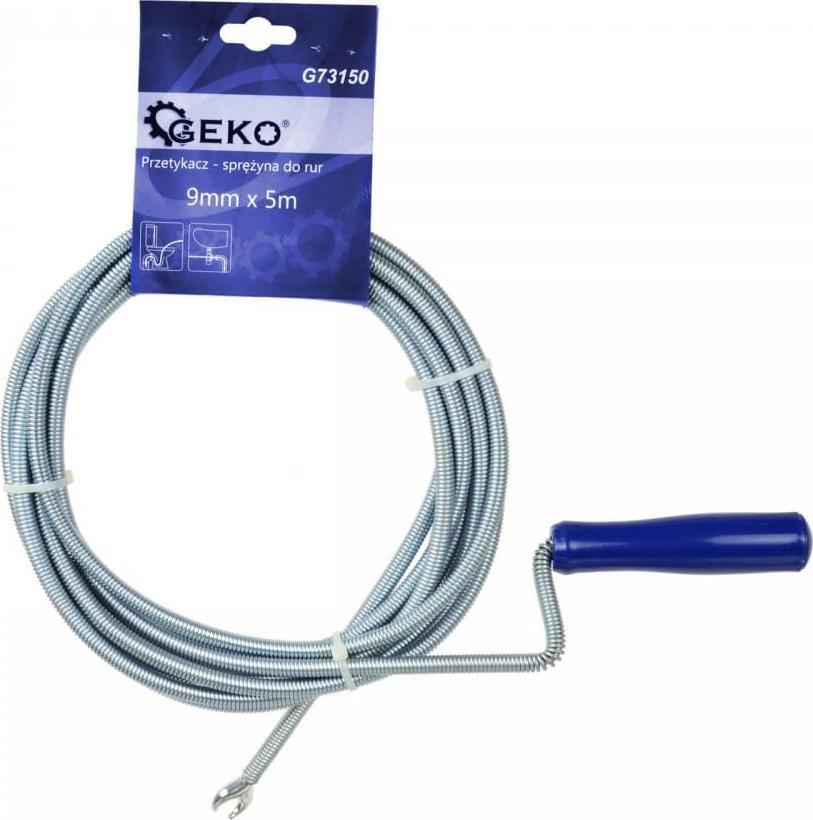 Geko PRZETYKACZ - SPRĘŻYNA DO RUR 9MM X 5M (10) G73150 GEKO