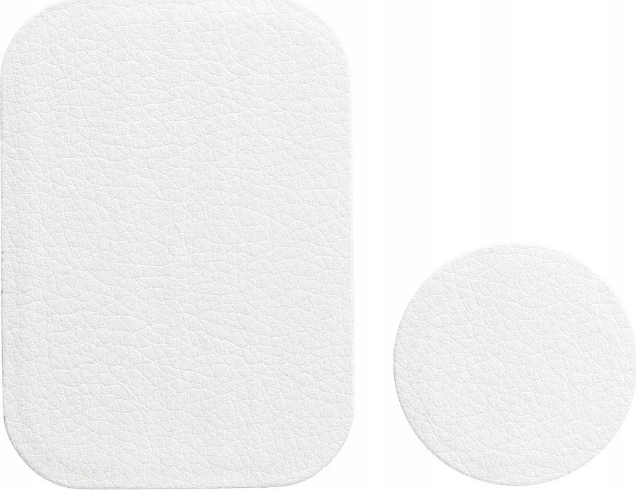 Hello Case 2 SZTUKI BLASZEK BLASZKA NA TELEFON SMARTFON DO UCHWYTU MAGNETYCZNEGO BIAŁE