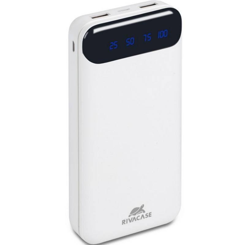 Powerbank RivaCase VA2280 20000mAh Biało-czarny