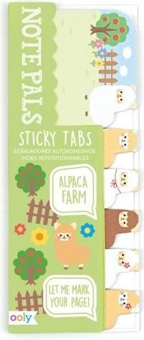 Ooly Karteczki samoprzylepne Lamy na Farmie