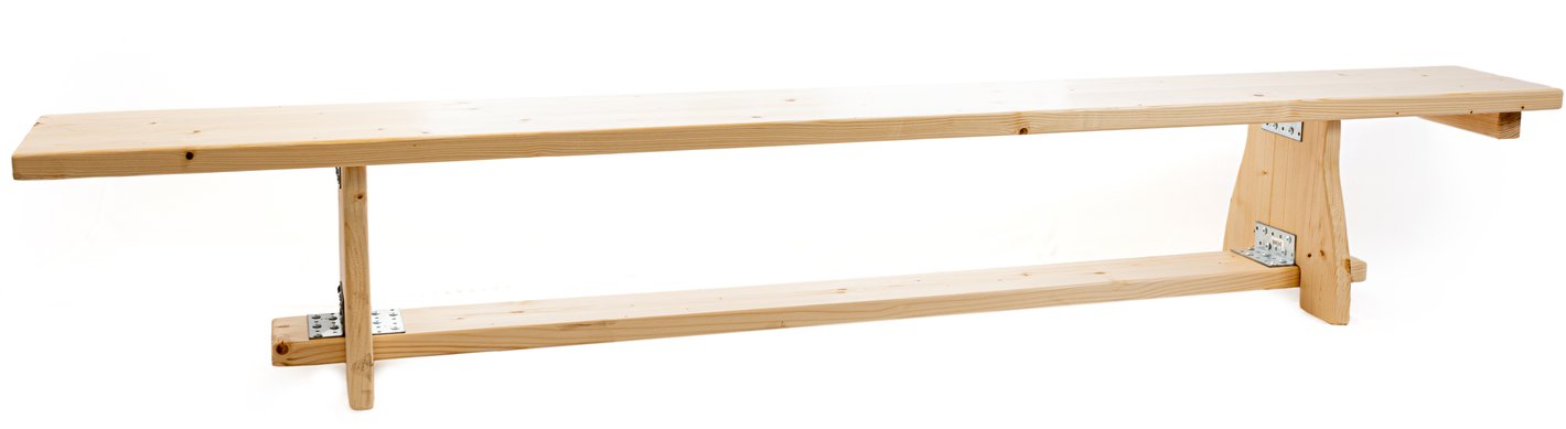 Ławka gimnastyczna drewniana UNDERFIT 3 m