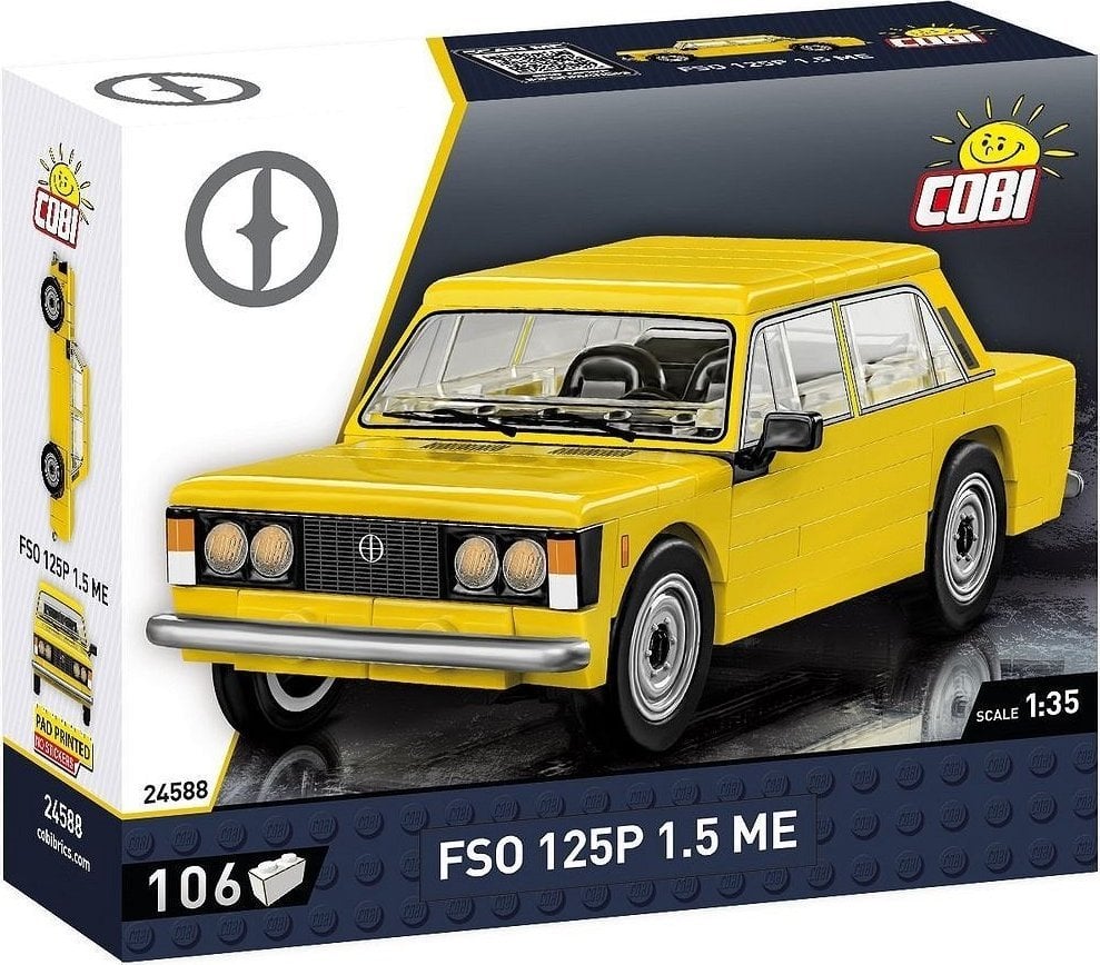 COBI 24588 Youngtimer FSO 125p 1.5 ME 106 kl