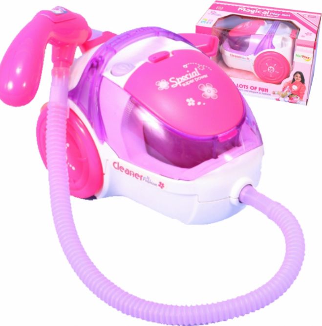 MalPlay ODKURZACZ SUPER CLEANER SPRZĄTAJĄCY RÓŻOWY