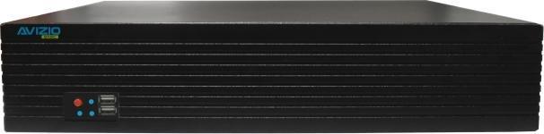 Rejestrator AVIZIO Rejestrator IP 64 kanałowy, obsługujący 8 dysków (AVB-IPR864)