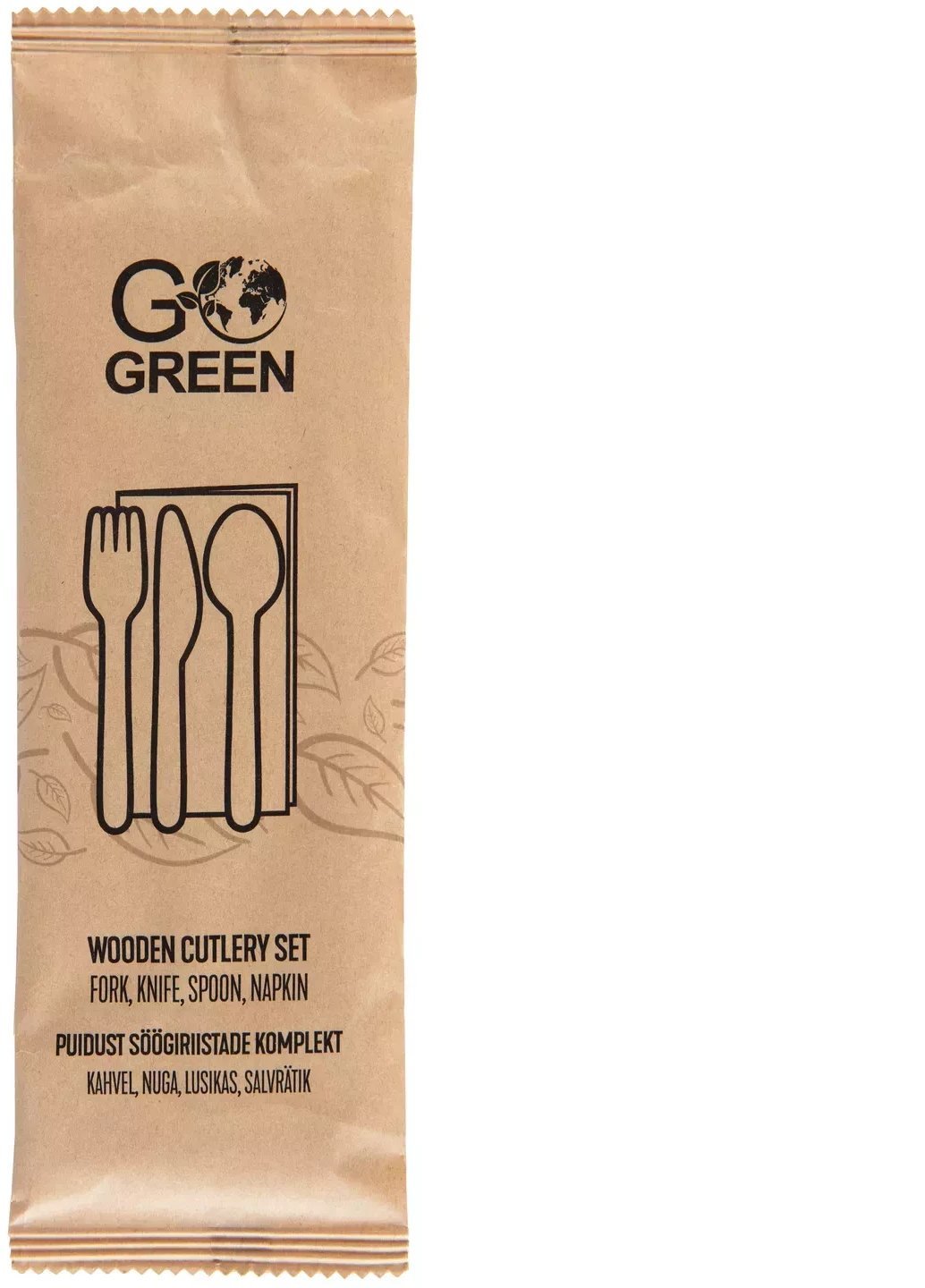 One Fitness Zestaw akcesoriów stołowych z drewna Go Green/ 0 01kg 4743115010491