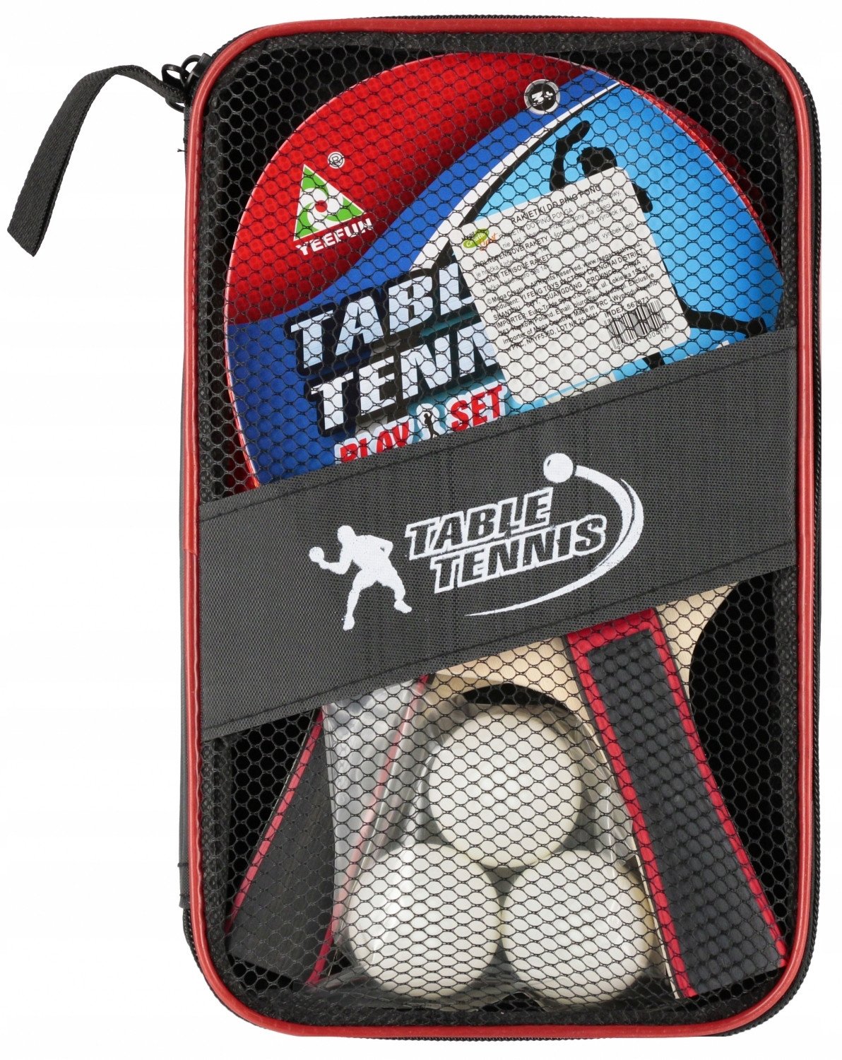 RAKIETKI DO PING-PONG 18X27X3 MC POKROWIEC 36/72