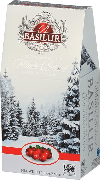 Basilur Czarna herbata Ceylon Lingonberries 100g