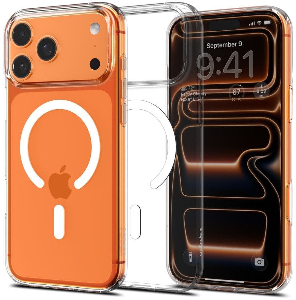 Spigen Liquid Crystal MagSafe, clear white - iPhone 17 Pro