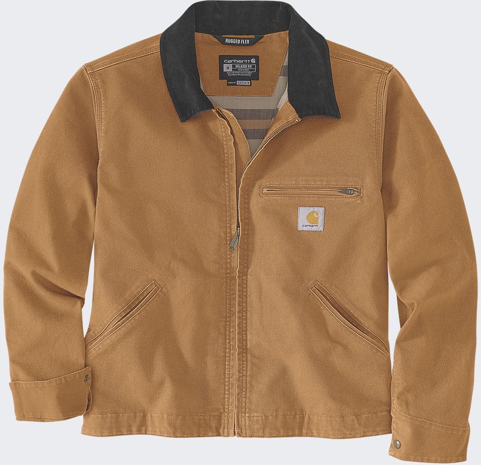 Kurtka Carhartt Rugged Flex Duck Detroit Brown