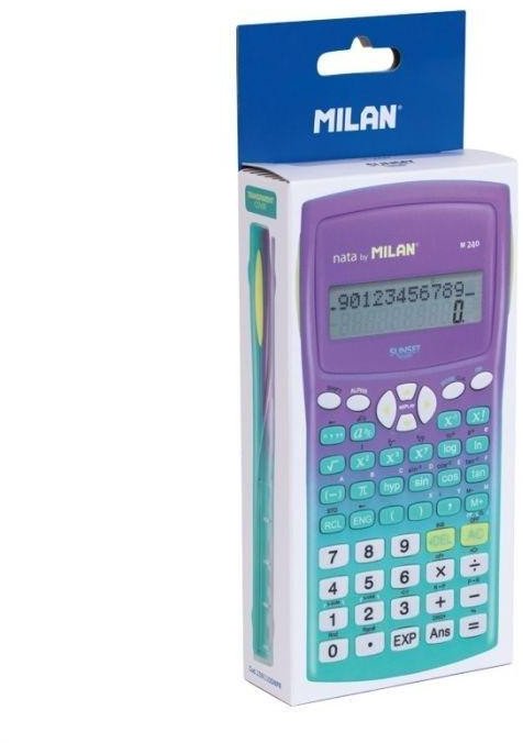 Kalkulator Milan Kalkulator naukowy M240 Sunset turkusowy MILAN