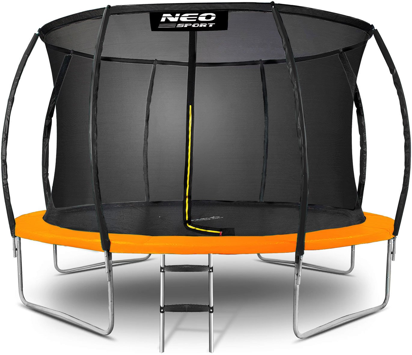 Trampolina ogrodowa Neo-Sport NS-12C201 z siatką wewnętrzną 12.5 FT 374 cm