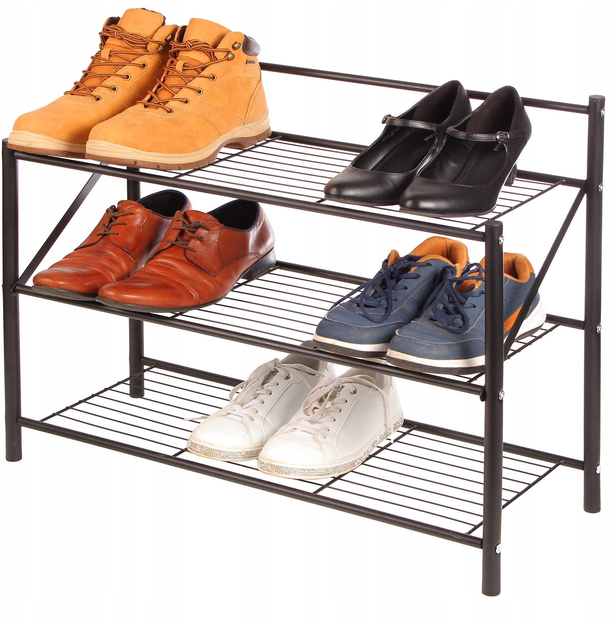 PÓŁKA REGAŁ STOJAK NA BUTY 65 X 25 X 54 CM BRUNBESTE BB-3392