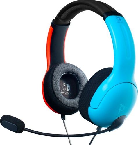 Słuchawki PDP LVL40 Niebieskie (500-162-EU-BLRD)