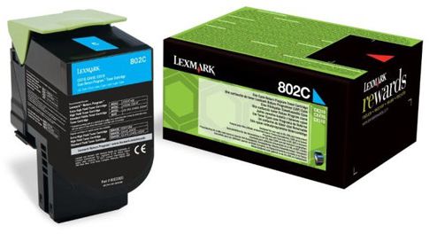 Toner Lexmark 24B6008 Cyan Oryginał (24B6008)