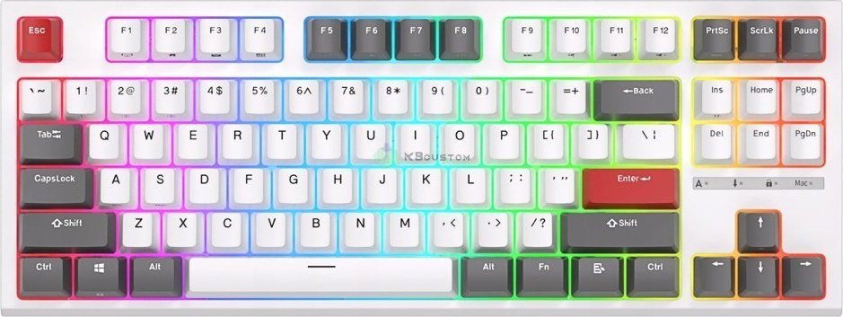 Klawiatura Royal Kludge RK R87 - HOTSWAP - WHITE