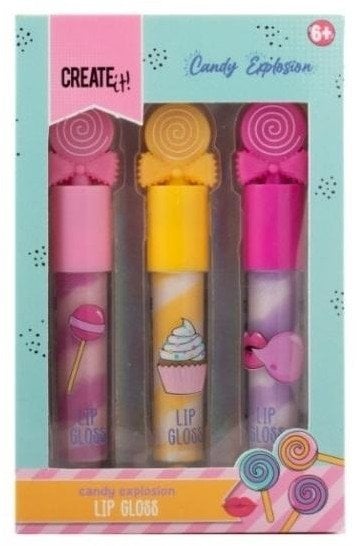 Create it! Zestaw błyszczyków Candy
