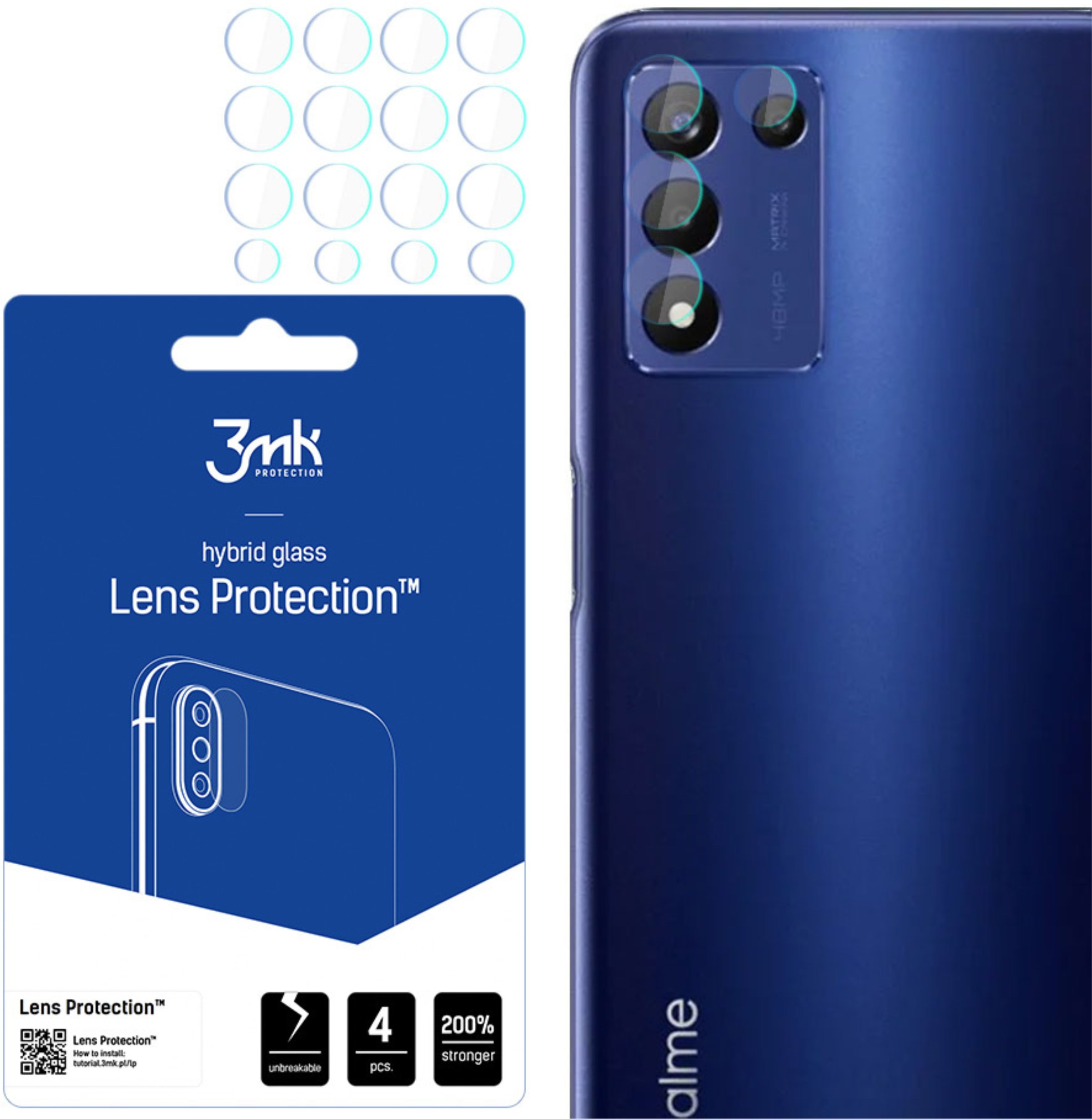 REALME 9 5G SPEED - 3MK LENS PROTECTION