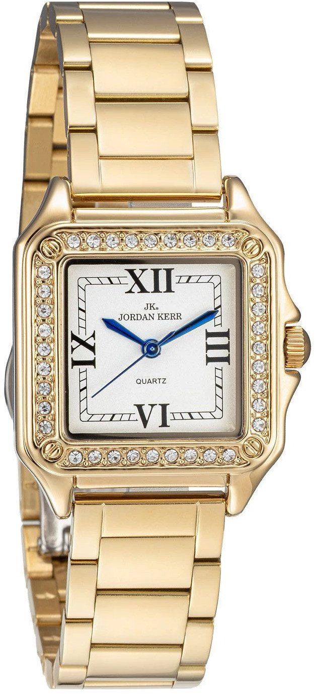 Zegarek Jordan Kerr P9009 IPG ST damski cyrkonie 27 mm .