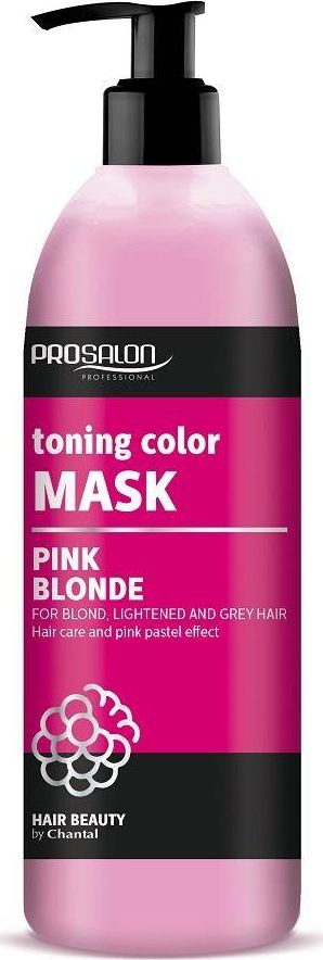 Chantal Chantal Prosalon Toning Color Mask maska tonująca kolor Pink Blonde 500g