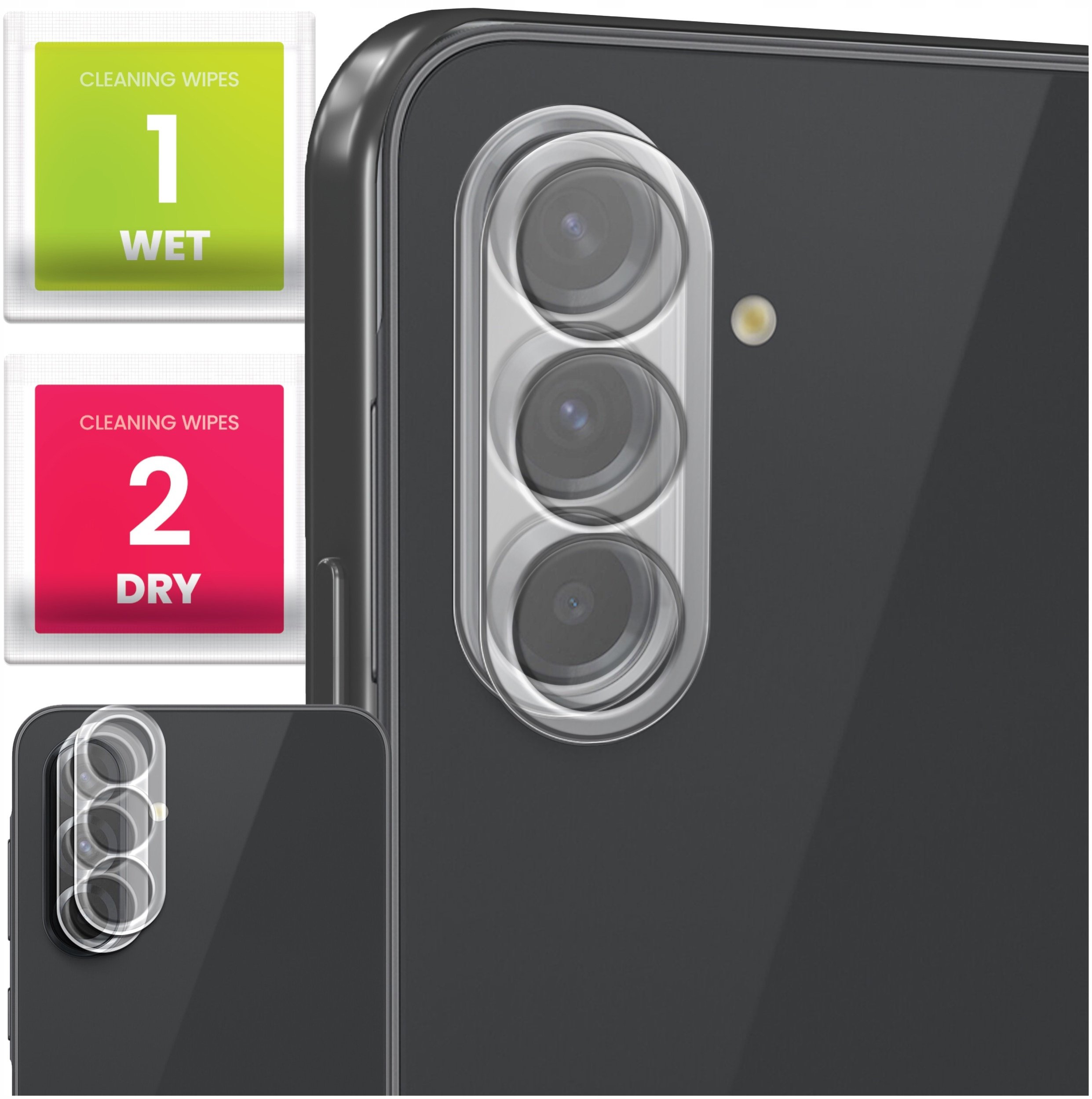 2-PAK Szkło Na Aparat Do Samsung Galaxy A36 (Ochronne, Na Obiektyw, 9H)