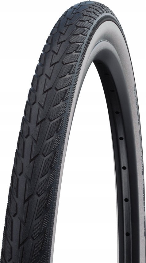Schwalbe Padanga 28" Schwalbe Road Cruiser HS 484, Active Wired 42-622 / 28x1.60 GreenCompound Whitewall