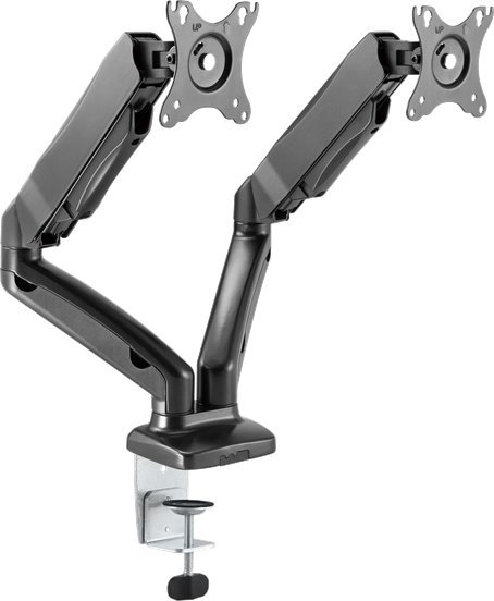 Deltaco Uchwyt biurkowy na 2 monitory 17" - 32" (ARM-1300)