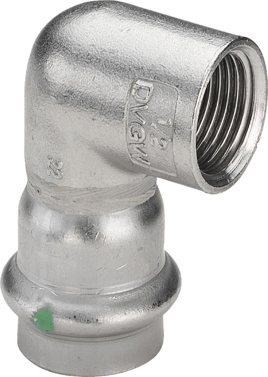 Kolano 90° z SC 18 x 1/2 stal szlachetna - nierdze / blyszczacyŁącznik do rur