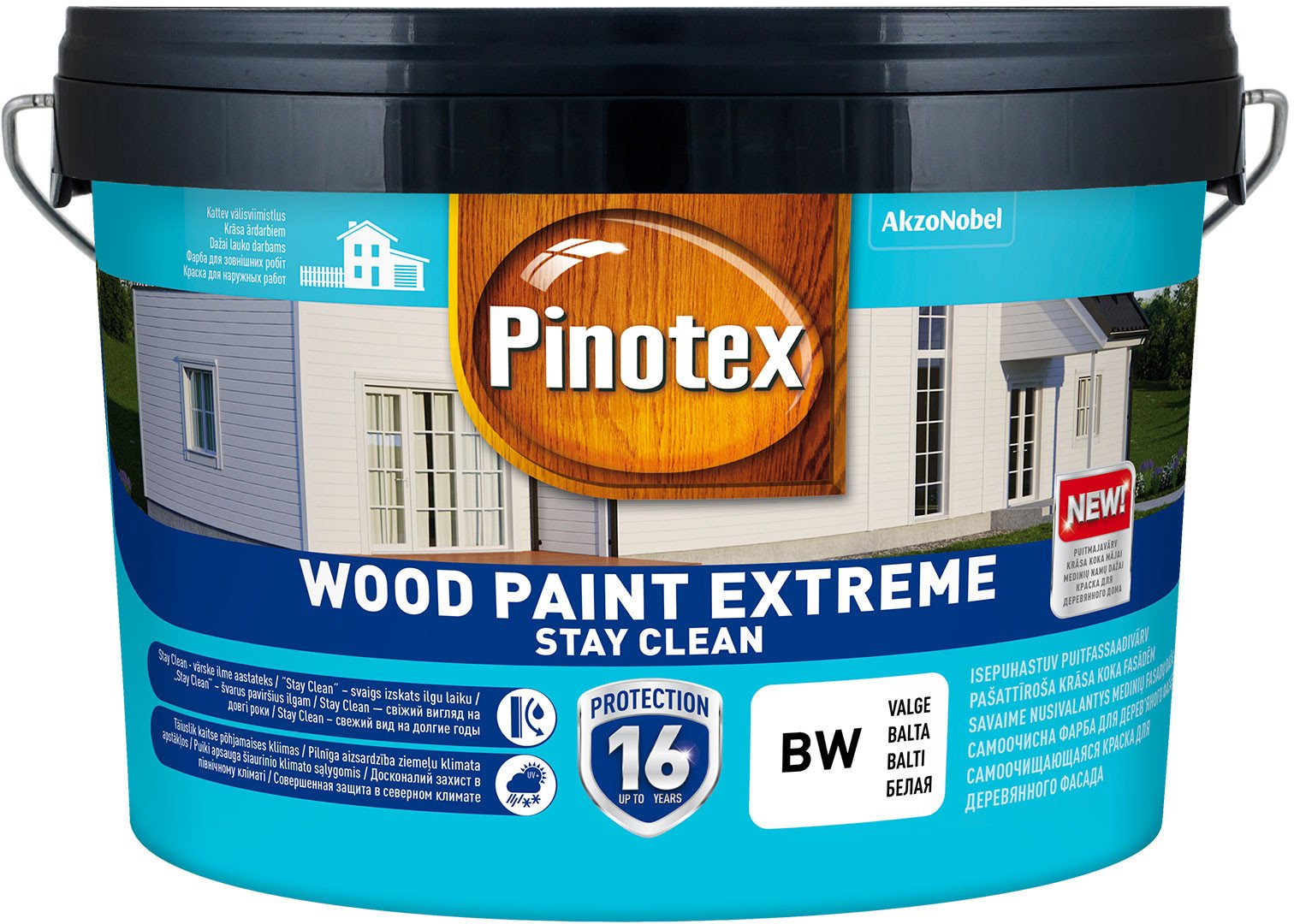 Pinotex PAINT PINOTEX WOODPAINT EXTREME BW 2.5L