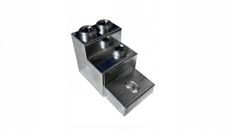 OTH301-3 Zacisk aparatowy uniwersalny, z jednym otworem montażowym 3xAl/Cu 70-300 mm, 1250A, 1000V, MAC3301A14