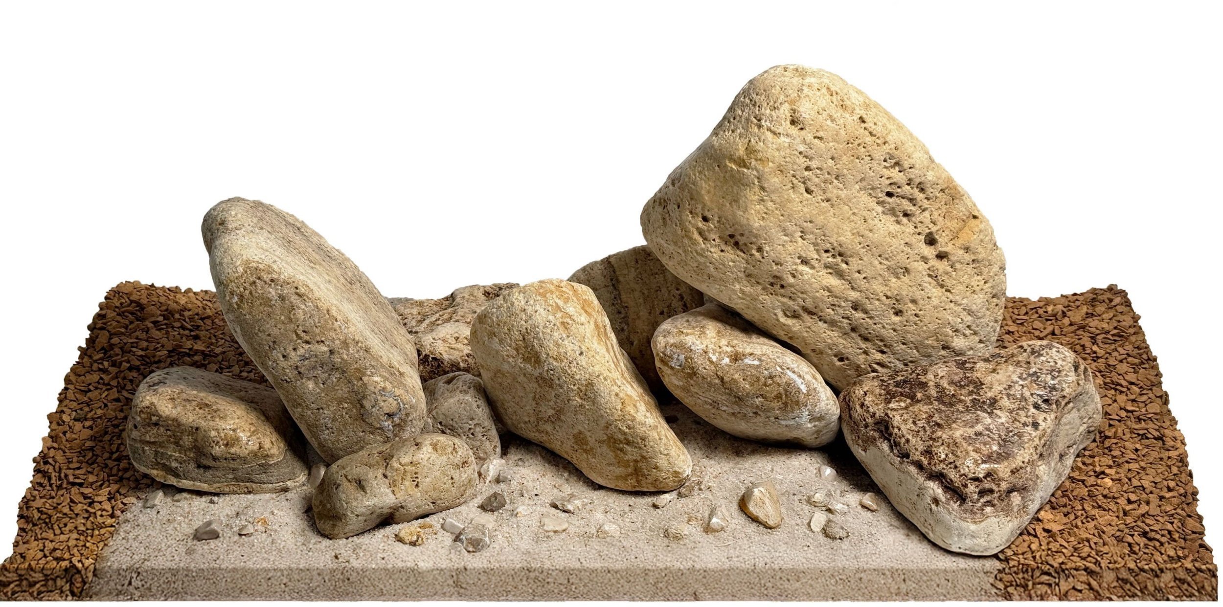 WIO Pale Ethereal River, zestaw do dekoracji, do akwarium, ko�� s�oniowa, 19 kg, worek