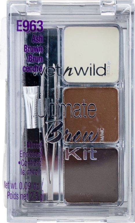 Wet n Wild Ultimate Brow Zestaw i paleta do brwi 2,5g Ash Brown