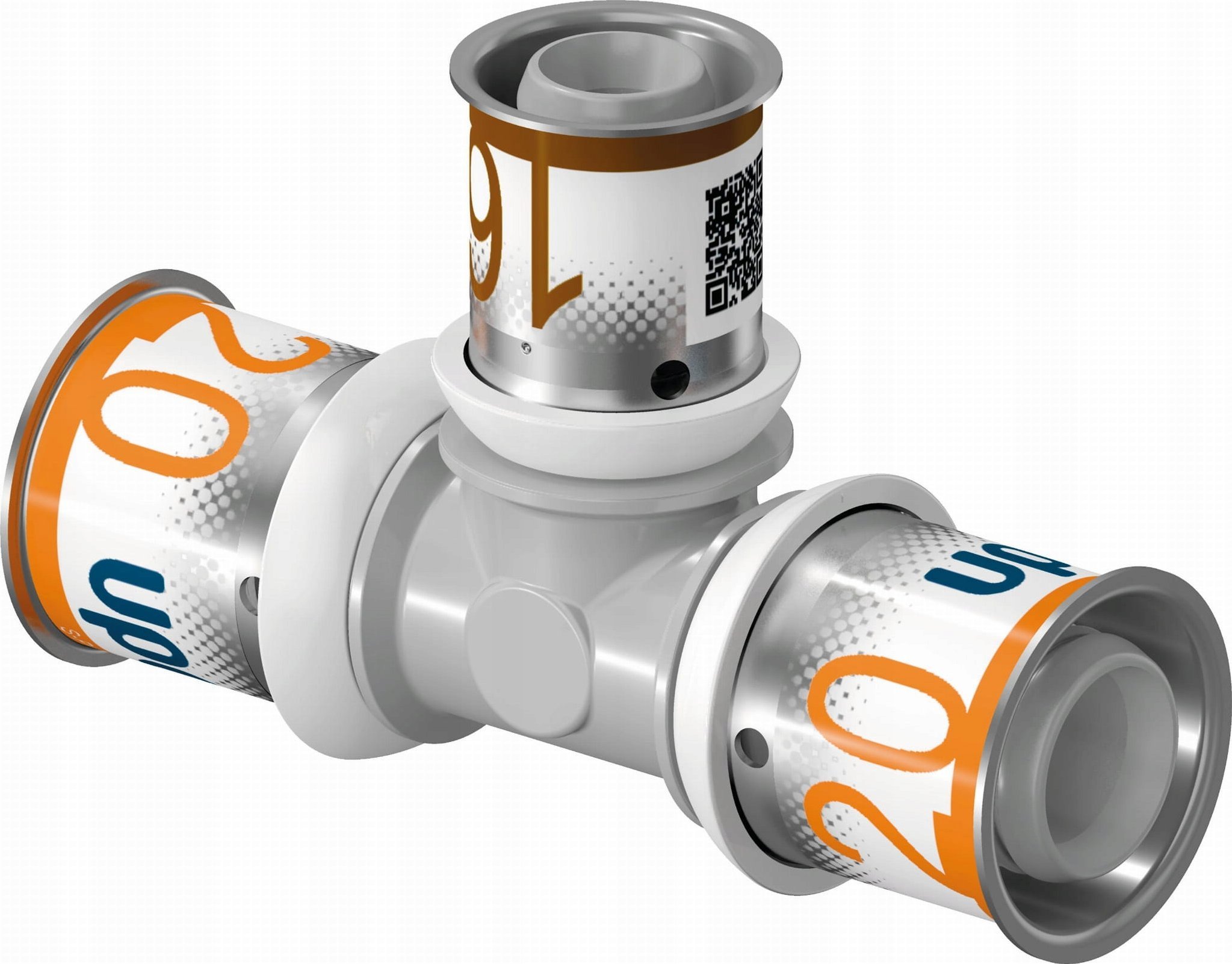 Uponor Uponor S-Press PLUS trójnik redukcyjny PPSU 20-16-20