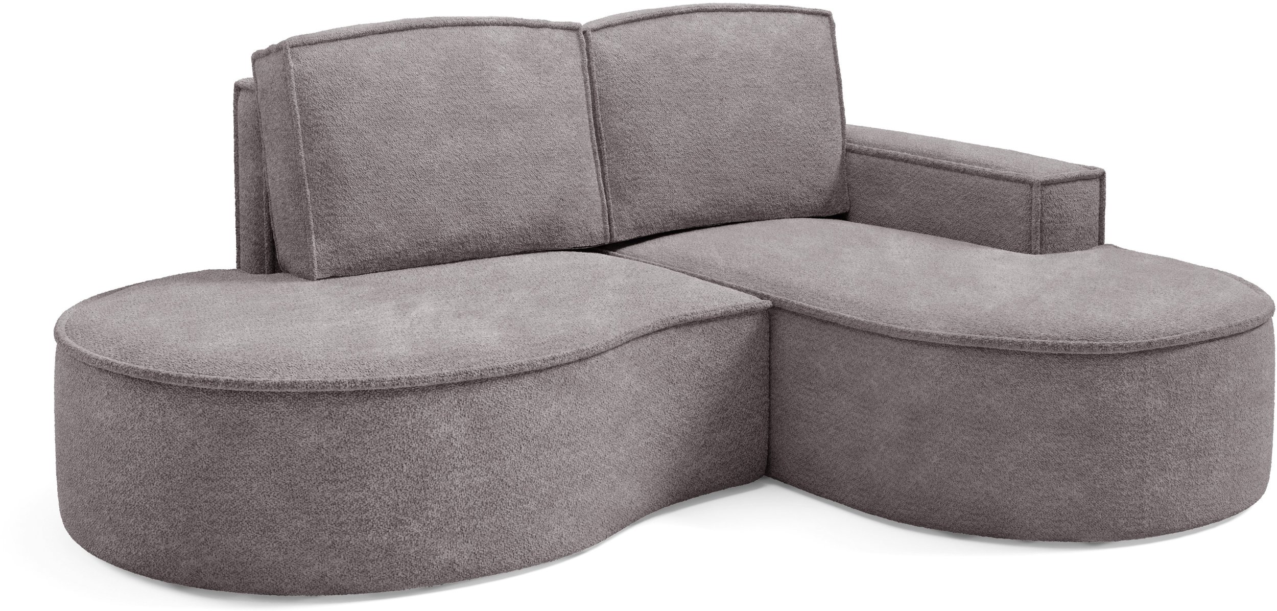 Narożnik , Rogówka MOLLY Boucle , BONELL zaokrąglony , okrągły kształt quelle 92