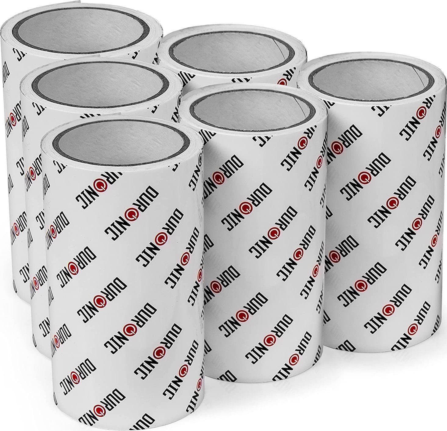 Duronic Duronic ROLL6 Wkłady do rolki Duronic sześć sztuk tylko do rolek Duronic, bardzo lepkie rolki do usuwania kłaczków do tkanin i odzieży, usuwaj