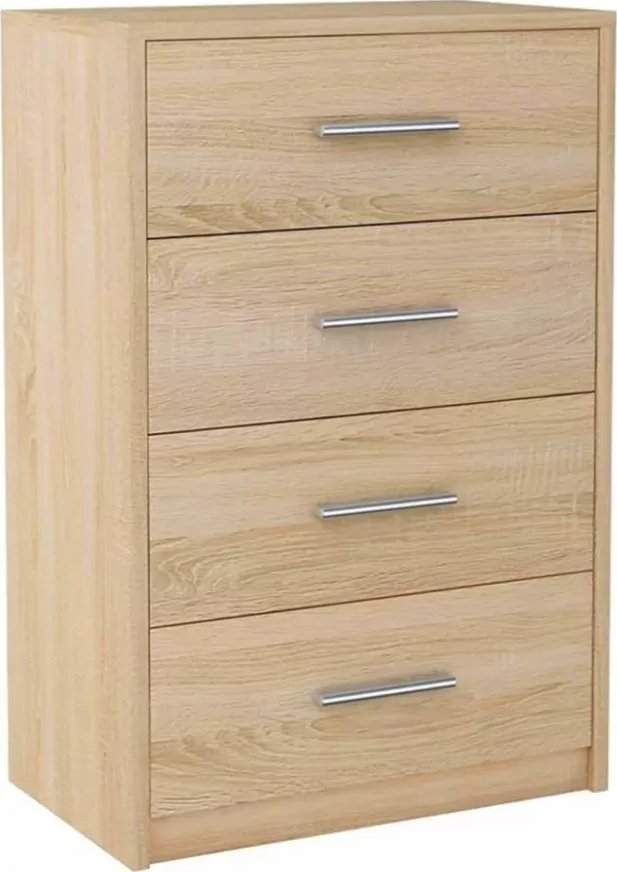 Elior Skandynawska komoda z szufladami dąb sonoma - Migres 3X