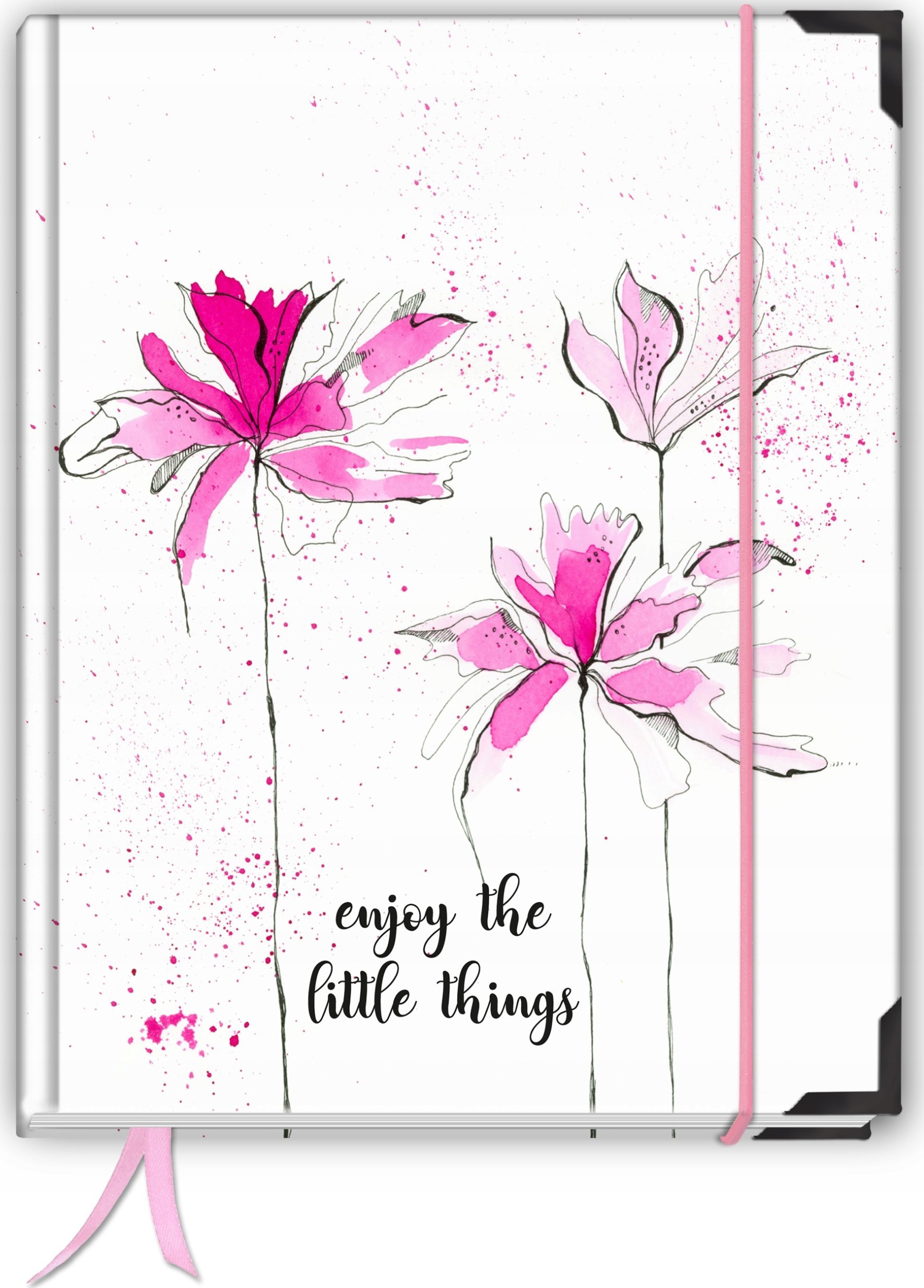 TadaPlanner Bullet journal szyty 214 stron TaDaPlanner notatnik A5 w kropki pamiętnik