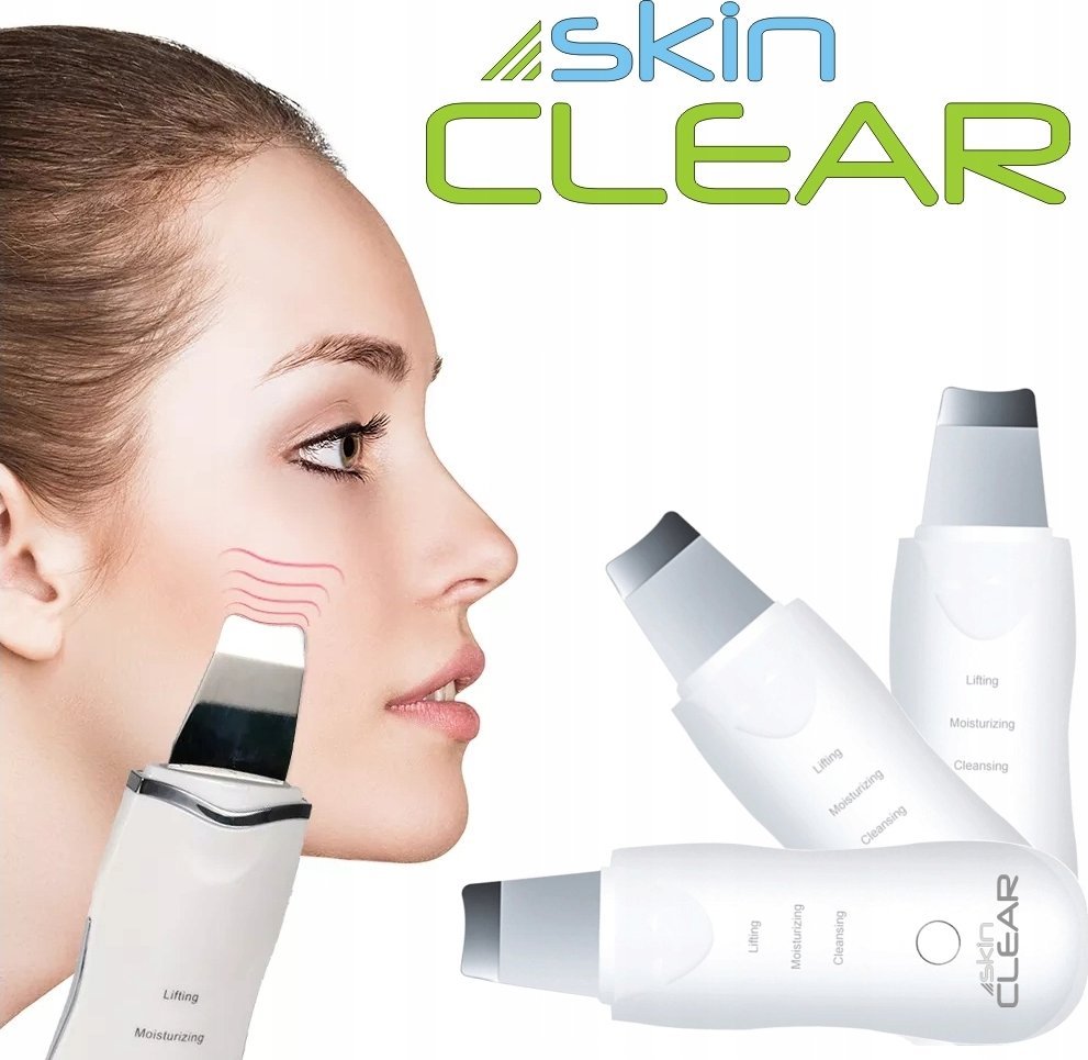 SkinClear PEELING KAWITACYJNY BEZPRZEWODOWY +BONUS