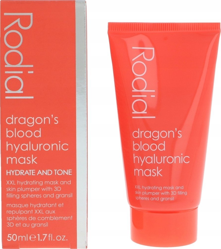 Rodial, Dragon's Blood, Hyaluron, Hydrate & Firm, Cream Mask, For Face, 20 ml For Women