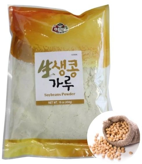 Assi Brand Soja w proszku mielona mąka koreański proszek sojowy 454g