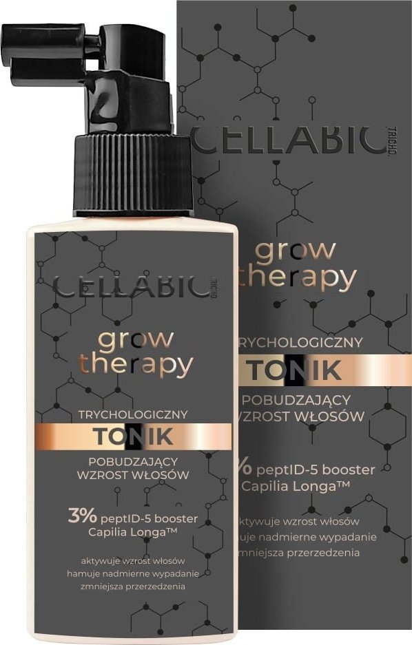 Claresa Cellabic Tricho Grow Therapy Men Tonik pobudzający wzrost włosów, 100 ml