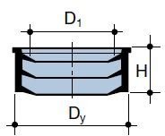 Wavin Kominek 110 popielaty (3021711)