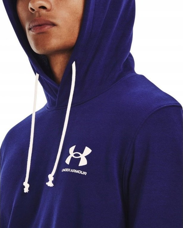 Under Armour Bluza męska Under Armour UA Rival Terry LC HD niebieska 1370401 468 XL