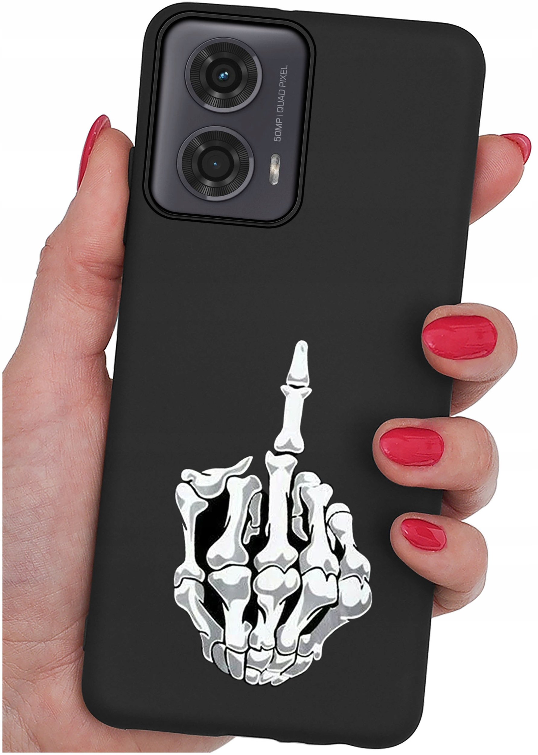 Etui do Motorola Moto G24 |G24 POWER |G04 |E14 WZORY |SILIKONOWE MATT SZKŁO